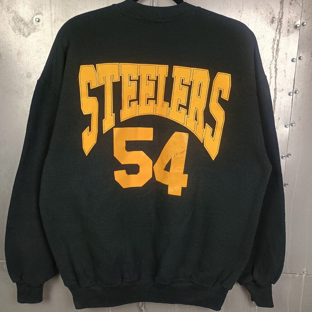 Pittsburgh Steelers Vintage 90s NFL Football Crewneck Sweatshirt Large Pullover